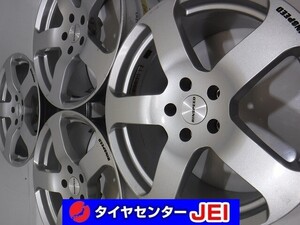 18インチ リンスピード 8.5J+35 112 ベンツ スタッドレス用に 中古アルミホイール【4本セット】送料無料(AA18-0582)