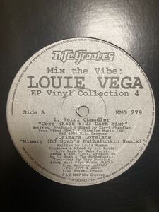 Mix the vibe: LOUIE VEGA EP Vinyl Collection 4 ハウス レコード