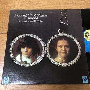 米オリジナル Donny & Marie Osmond / i