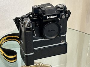 #名機【ニコン Nikon F2 Photomic SB DP-3 一眼レフ フィルムカメラ ボディ モータードライブMD-2／バッテリーケースMB-1付】P05023