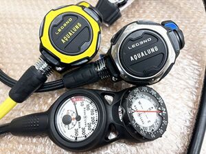 【極美品 / 使用1回のみ】AQUALUNG アクアラング LEGEND レジェンド レギュレーター ダイビング 1円 LG17A