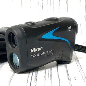 m001 B(60) NIKON ニコン レーザー距離計 COOLSHOT 40i ブラック系 ソフトケース付 クールショット ゴルフスコープ