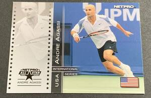 2003 Netpro All Star Andre Agassi 87 Tennis アンドレ・アガシ　インサート　テニス