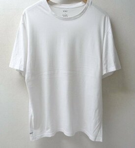 ◆WTAPS ダブルタップス クルーネック 裾ロゴ pack tee パック Tシャツ 白 サイズL 美