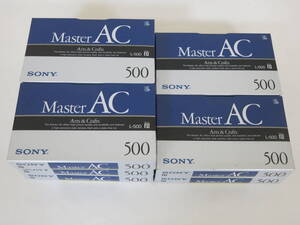 SONY　ベータマックス ビデオカセット （ β ビデオテープ） 10個セット 　★SONY Master AC　L-500 MAC ★未使用品