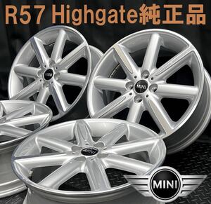 希少★限定車 MINI R57 ハイゲート純正 17インチホイール 4本 №B241206-B2 【7J +48 4H 100】R55 R56 R58 R59等/検:ミニコンバーチブルJCW