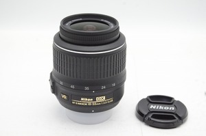 【適格請求書発行】美品 Nikon ニコン AF-S DX NIKKOR 18-55mm F3.5-5.6G VR APS-C ズームレンズ【アルプスカメラ】241003o