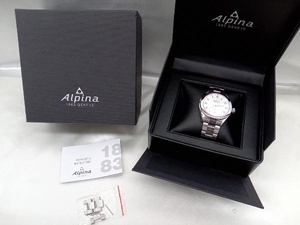 【ALPINA】アルピナ AL240X4E6 クォーツ 腕周り約17cm サファイアガラス ブランド 腕時計 メンズ 中古