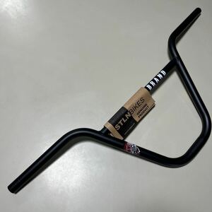 stolen bikes 10.00 ブラック　黒　新品　BMX ハンドルバー　ストーレン　ストリート　パーク　ROLL BAR MULTI BUTTED CHROMOLY 10.00