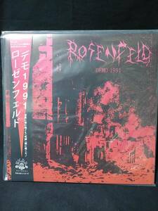 ROSENFELD ローゼンフェルド Demo 1991 ピンク DIE HARD盤 LP / Mein kampf AION GARGOYLE YOUTHQUAKE VOLCANO X JAPAN ジャパメタ デモ