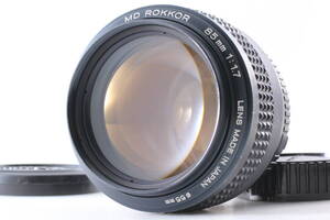 ★良品★ミノルタ MINOLTA MD ROKKOR 85mm F1.7★単焦点 中望遠レンズ #5264