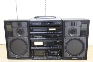 Technics テクニクス システムコンポ SB-X77/SL-J22/SL-PJ11/ST-X77T/SU-X77/RS-X77WR システムコンポ(T5629)