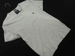 Abercrombie & Fitch アバクロンビー＆フィッチ ワンポイント Tシャツ sizeS/グレー ■◆ ☆ efb2 メンズ