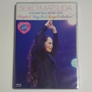 ブルーレイ★松田聖子「Happy 40th Anniversary Concert Tour 2020-2021 Singles& Very Best Songs Collection」 Seiko MAtsuda