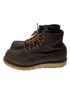 RED WING◆MOC-TOE BOOT/モックトウブーツ/US10/ブラウン