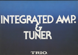 TRIO 76年4月アンプ/チューナーカタログ トリオ 管0093
