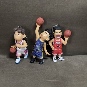 送料無料 当時物 スラムダンク キーホルダー 3種セット ☆ 赤木剛憲 牧伸一 福田吉兆 SLAM DUNK