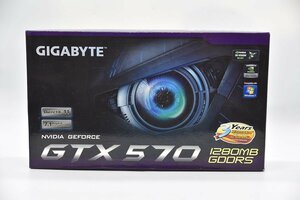 △【動作未確認】GIGABYTE グラフィックボード nVIDIA GeForce GTX570 Overclock 1280MB PCI-E GV-N570OC-13I REV2