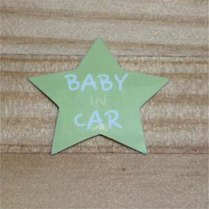 Baby In CAR 36 プリント ステッカー 414 #bFUMI #oFUMI アウトレット