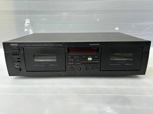 YAMAHA/KX-W582/ダブルカセットデッキ/音響機器/通電確認済み