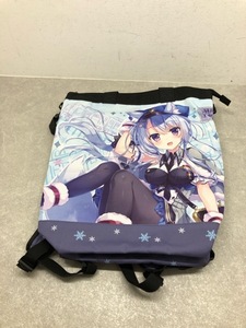 039 B）C95あめ のち ゆき (あめとゆき) 駅長キツネさん トートリュック【 中古】 