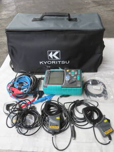 YU-489★KYORITSU/共立☆コンパクトパワーメーター☆KEW6305☆POWER METER WITH CLAMP★中古品