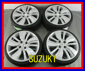 ■中古タイヤホイール■　SUZUKI スイフト 純正 ENKEI 16インチ 6J +45 4H 100 ROUTEWAY RY26 165/40R16 73V エブリイ 激安 送料無料 I434