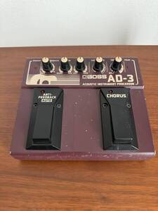 BOSS AD-3 ACOUSTIC INSTURUMENT PROCESSOR