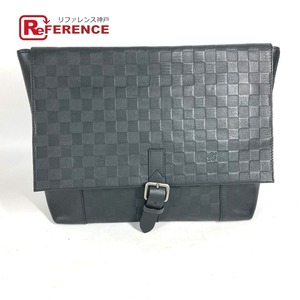 LOUIS VUITTON ルイヴィトン N41479 ロフト フラップ メッセンジャーバッグ ダミエアンフィニ ショルダーバッグ オニキス 【中古】