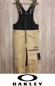 【新品】25 OAKLEY TNP SHELL BIB PANT - HUMUS - Lサイズ 正規品 スノーボード ウェア パンツ ビブパンツ