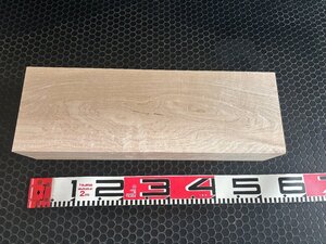 394 売り切り!! 1000円スタート　乾燥材　カエデ角材　長約505mm×幅約170mm×約厚103mm