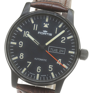 訳あり フォルティス FORTIS 595.18.158 フリーガー デイデイト 自動巻き メンズ _845998