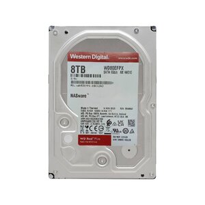 8TB HDD WD80EFPX Western Digital WD Red Plus 内蔵 NAS RAID