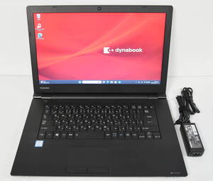 ☆ Dynabook B65/M Core i7-8550U 1.8(4.0)GHz/SSD 128GB/8GB/15.6W/無線LAN/Bluetooth/Webカメラ/Office 2021/最新W11&リカバリ ☆1228