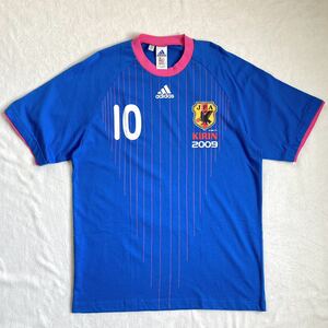 adidas アディダス Tシャツ JFA ユニフォームTシャツ L 2009