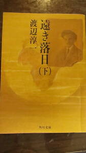 《書籍》遠き落日　下　渡辺淳一　角川文庫5261