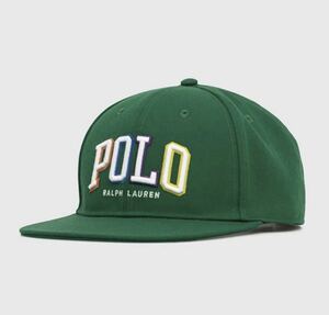 TE/POLO RALPH LAUREN (ポロラルフローレン) ベースボールキャップ グリーン 710890631