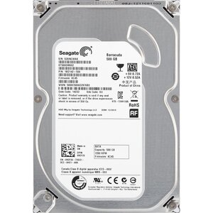 Seagate ST500DM002-1BD142-500 KC45 DP/N 09CF26 3.5インチ SATA600 500GB 7294回 15182時間