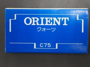 オリエント ORIENT オールド クォーツ 腕時計用 取扱説明書 Cal: C75