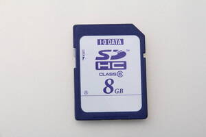 8GB SDHCカード I O DATA