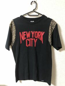 ショット半袖Tシャツ　検)レオパード ニューヨークシティー