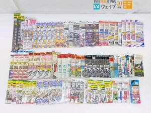 ヤマシタ 一荷専用仕掛 アジビシ・ウィリー五目 SP、ハヤブサ 海戦 アジ、海遊堂 アジビシ仕掛、ササメ 波止投げ 他 計90点