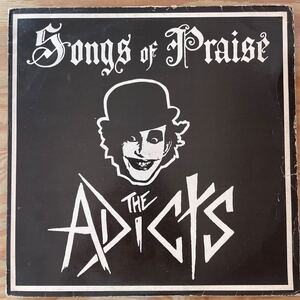 THE ADICTS/SONGS OF PRAISE/LP/レコード/中古/DJ/punk/Rock