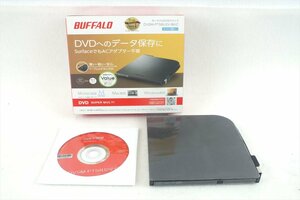 ☆ BUFFALO バッファロー DVSM-PT58U2V-BKC ポータブルDVDドライブ 動作確認済 中古 240207M4141