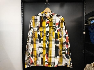 BURBERRY LONDON ENGLAND Chester Mixed Print Plaid Shirt バーバリー チェスターミックスプリントチェックシャツ L 8001278