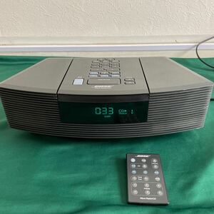 【動作品】 ボーズ BOSE Wave Radio WAVE RADIO CD CDプレーヤー リモコン付 