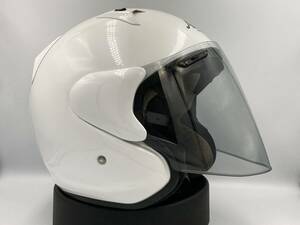 Arai アライ SZ-G SZG グラスホワイト ジェットヘルメット Lサイズ 程度良好!! エスゼットジー 