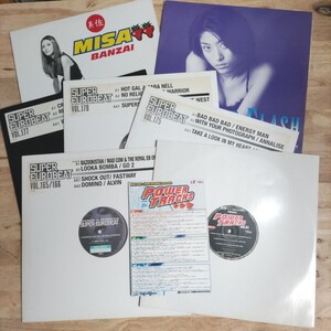 LP ユーロビート~イタロfemale15枚セット 鬼レア!!BPM CORE FARM RECORDS PRESENTS POWER TRACKS / MELA / SUPER EUROBEAT / Kylie Minogue