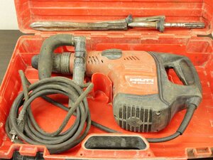 ☆中古 HILTI ヒルティ TE 500-AVR 電動ハツリ機 取扱説明書 元箱付き 電動工具 k24-4470