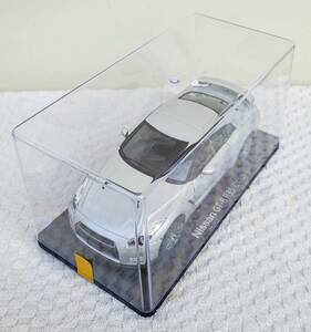 専用ケース付 ドア未開封 現状 アシェット 1/24 国産名車コレクション ニッサン R35 GT-R 2012 ミニカー 車プラモデルサイズ スカイライン